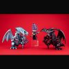 Yu-Gi-Oh! Duel Monsters Megatoon PVC Statue Red Eyes Black Dragon & The Winged Dragon of Ra 13 cm (with gift)