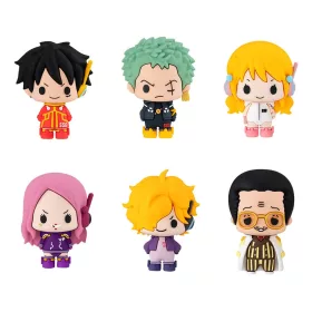   One Piece Chokorin Mascot Series Trading Figure 6-Pack Egghead Ver. 5 cm