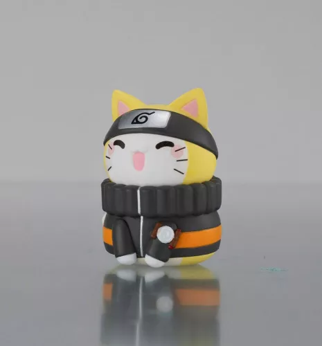 Naruto Shippuden Mega Cat Project Nyaruto Series Trading Figure with pouch Naruto 2025 Limited Edition 7 cm
