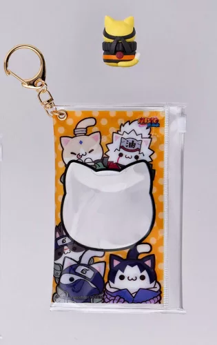 Naruto Shippuden Mega Cat Project Nyaruto Series Trading Figure with pouch Naruto 2025 Limited Edition 7 cm