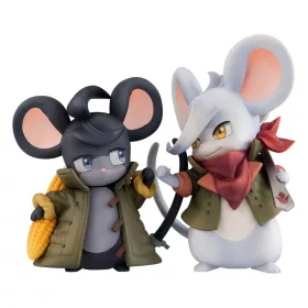   Mobile Suit Gundam Iron-Blooded Orphans PVC Statues Orphanchu of Block 3 Mikatsuki & Orga 10th Anniversary 12 cm