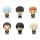 Gintama Chokorin Mascot Series Trading Figure Vol. 2 5 cm Assortment (6)