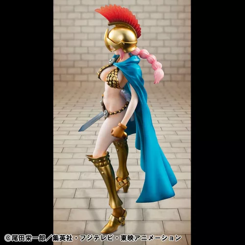 One Piece P.O.P PVC Statue Gladiator Rebecca Sailing Again Super Limited Reprint Ver. 22 cm