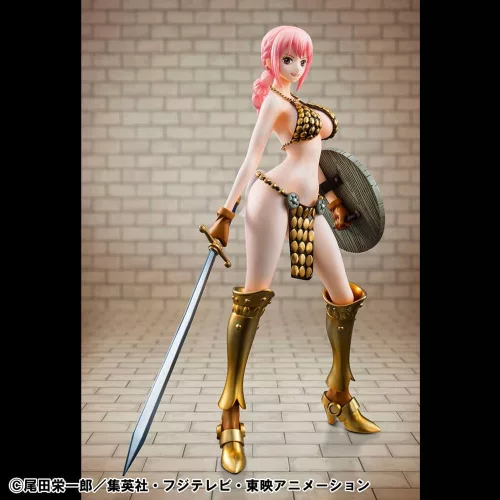 One Piece P.O.P PVC Statue Gladiator Rebecca Sailing Again Super Limited Reprint Ver. 22 cm