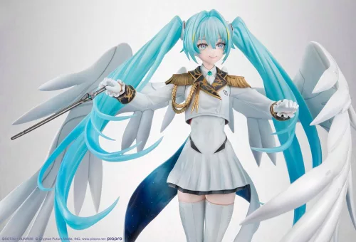 Mobile Suit Gundam x Hatsune Miku Lucrea PVC Statue Hatsune Miku x Wing Gundam Zero EW 45th Anniversary 27 cm