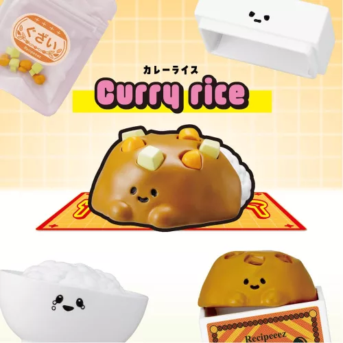 Recipeeez Mini Figure Menu 01 3 cm Assortment (4)