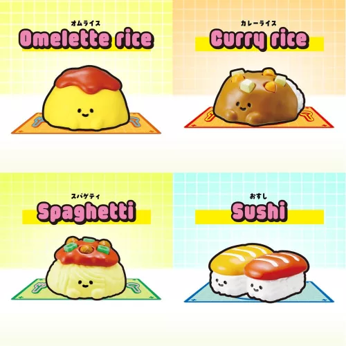 Recipeeez Mini Figure Menu 01 3 cm Assortment (4)