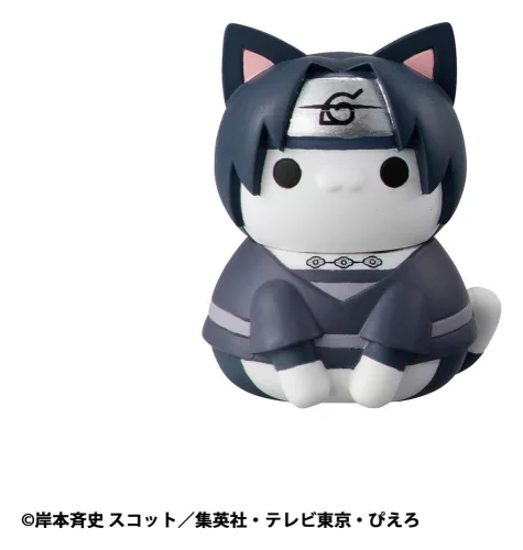 Naruto Shippuden Mega Cat Project Trading Figure Defense Battle of Village of Konoha! 3 cm Nyaruto! Blind Box Assortment (8) (re-run)