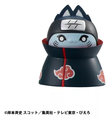 Naruto Shippuden Mega Cat Project Trading Figure Defense Battle of Village of Konoha! 3 cm Nyaruto! Blind Box Assortment (8) (re-run)