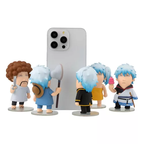 Gintama x Okawabukubu Trading Figure We love Ginsan 10 cm Blind Box Assortment (6)