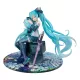 Mobile Suit Gundam x Hatsune Miku Lucrea PVC Statue Hatsune Miku x OO Gundam 45th Anniversary 17 cm