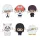 Mr. Ginpachi's Zany Class Chokorin Mascot Series Trading Figure Vol. 1 5 cm Blind Box Assortment (6)