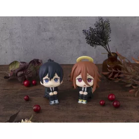   Chainsaw Man The Movie: Reze Arc Look Up PVC Statue Aki Hayakawa Smile Ver. & Angel Devil Set (with gift) 11 cm