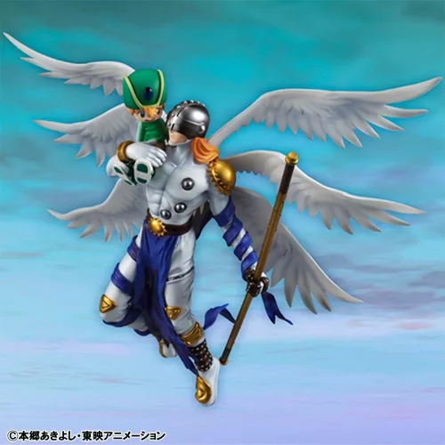 Digimon Adventure G.E.M. Series PVC Figure Angemon & Takeru Takaishi 22 cm (Repeat)