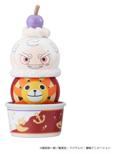 One Piece Tsumichen Stack up & Change Trading Figure 8 cm Assortment (6)