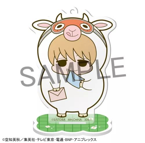Gintama Acrylic Figure Prince Hata & Animal Paradise Farm of Love & Peace 6 cm Blind Box Display (6)