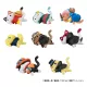 One Piece Mega Cat Project Trading Figure Egghead NyanPieceNyan! Stickie! 3 cm Assortment (8)