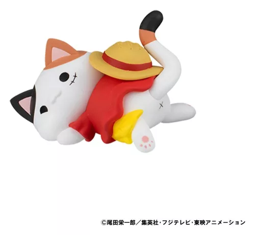 One Piece Mega Cat Project Trading Figure Egghead NyanPieceNyan! Stickie! 3 cm Assortment (8)