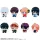 Gintama Karakoro Clear Candy Trading Figure Vol. 2 5 cm Blind Box Assortment (8)