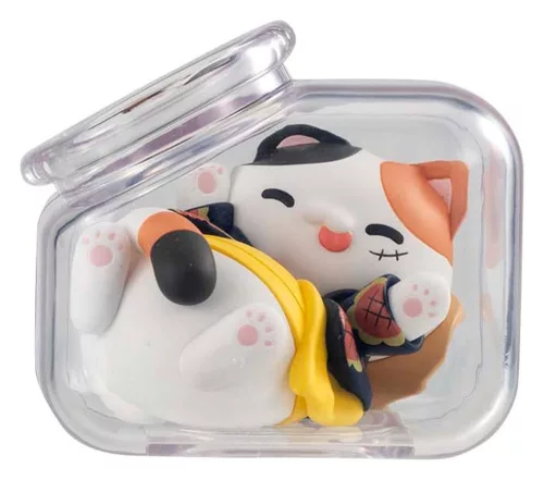 One Piece Mega Cat Project Mini Figures Good Night NyanPieceNyan! Ver. Luffy with rivals 6 cm Blind Box Assortment (8)