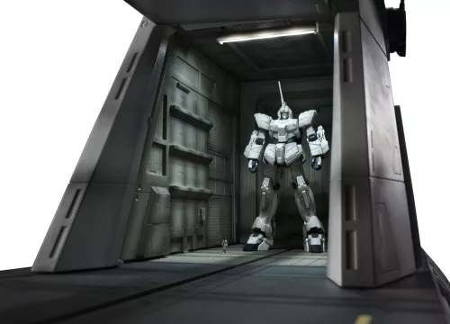 Gundam Unicorn Realistic Model Series Diorama 1/144 Scale Nahel Argama Catapult Deck (UC ver.) 138 cm