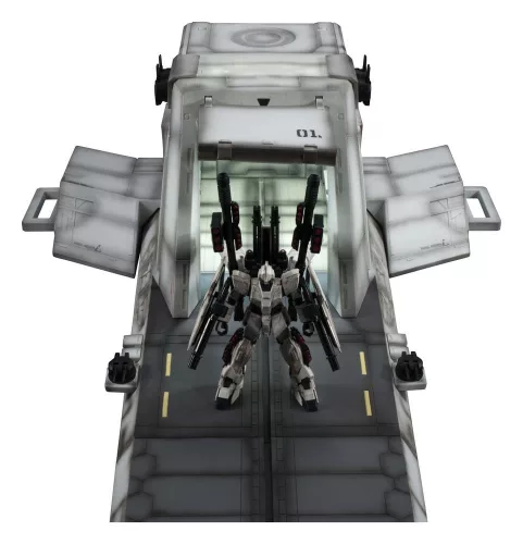 Gundam Unicorn Realistic Model Series Diorama 1/144 Scale Nahel Argama Catapult Deck (UC ver.) 138 cm