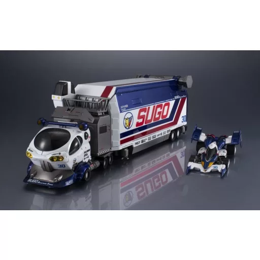 Future GPX Cyber Formula Collection Vehicles 2-Pack Sugolegerd 10V5000 & Super Asurada 01 Circuit Mode -Heritage Edition- DX 22 cm (with gift)