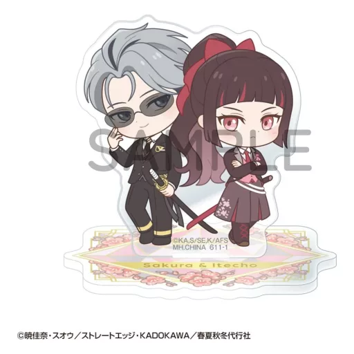 Agents of the Four Seasons Buddycolle Acrylic Stands Dance of Spring 6 cm Blind Box Display (6)