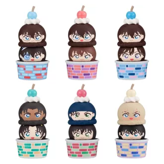   Detective Conan Tsumichen Stack up & Change Mini Figures 8 cm Blind Box Assortment (6) (with gift)