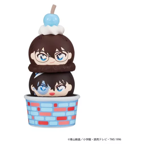 Detective Conan Tsumichen Stack up & Change Mini Figures 8 cm Blind Box Assortment (6) (with gift)