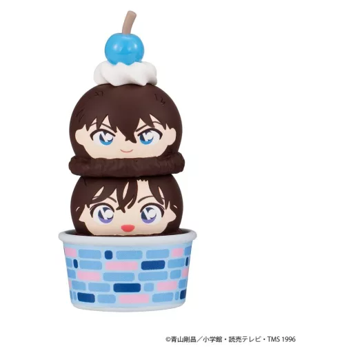 Detective Conan Tsumichen Stack up & Change Mini Figures 8 cm Blind Box Assortment (6) (with gift)