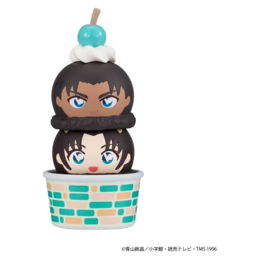 Detective Conan Tsumichen Stack up & Change Mini Figures 8 cm Blind Box Assortment (6) (with gift)