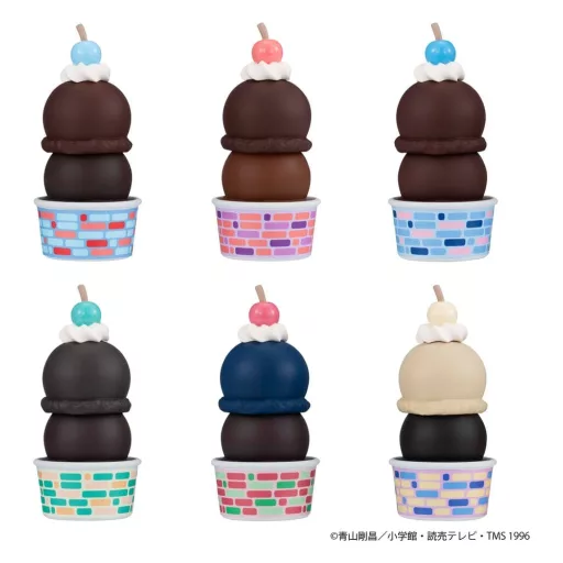 Detective Conan Tsumichen Stack up & Change Mini Figures 8 cm Blind Box Assortment (6) (with gift)