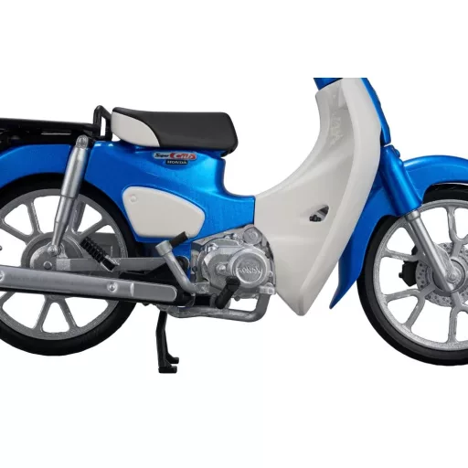 Honda Kaitanics Plastic Model Kit Super Cub 110 Glint Wave Blue Metalic