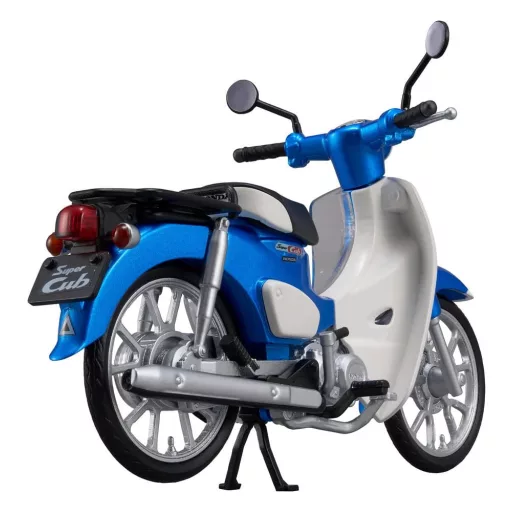 Honda Kaitanics Plastic Model Kit Super Cub 110 Glint Wave Blue Metalic