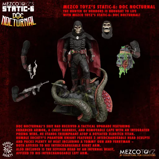 Original Character Static-6 PVC Statue 1/6 Rumble Society - Doc Nocturnal 38 cm