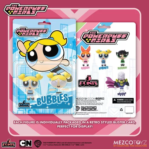 The Powerpuff Girls Christmas Vacation 5 Points Action Figures 10 cm Assortment (16)