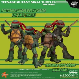   Teenage Mutant Ninja Turtles One:12 Collective Action Figures 1/12 Boxed Set 17 cm