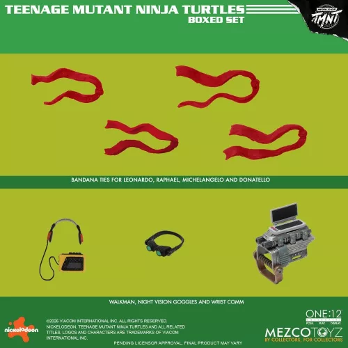 Teenage Mutant Ninja Turtles One:12 Collective Action Figures 1/12 Boxed Set 17 cm