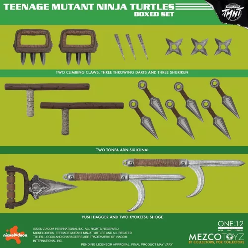 Teenage Mutant Ninja Turtles One:12 Collective Action Figures 1/12 Boxed Set 17 cm