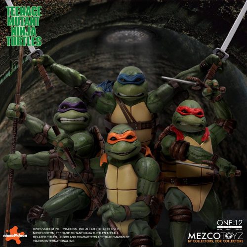 Teenage Mutant Ninja Turtles Figures box set 1/12 Teenage Mutant Ninja Turtles (1990 Movie) 15 cm