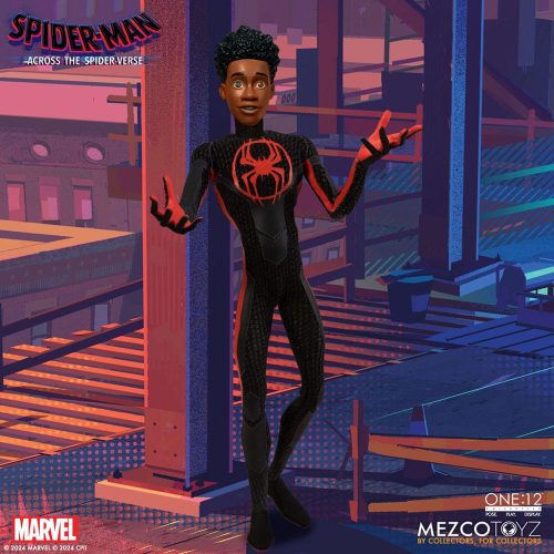 Spider-Man Figura 1/12 Miles Morales 17 cm