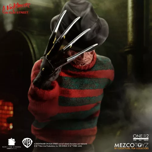Nightmare On Elm Street Action Figure 1/12 Freddy Krueger 17 cm