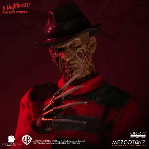 Nightmare On Elm Street Action Figure 1/12 Freddy Krueger 17 cm