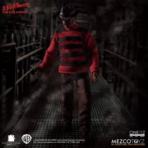 Nightmare On Elm Street Action Figure 1/12 Freddy Krueger 17 cm