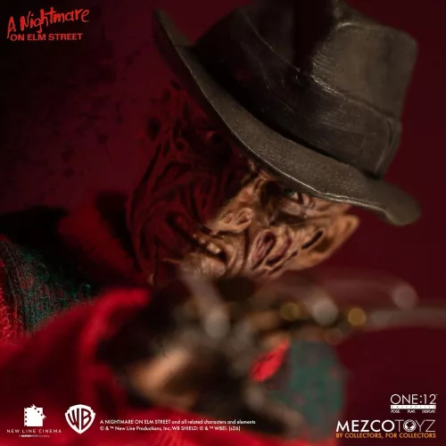 Nightmare On Elm Street Action Figure 1/12 Freddy Krueger 17 cm
