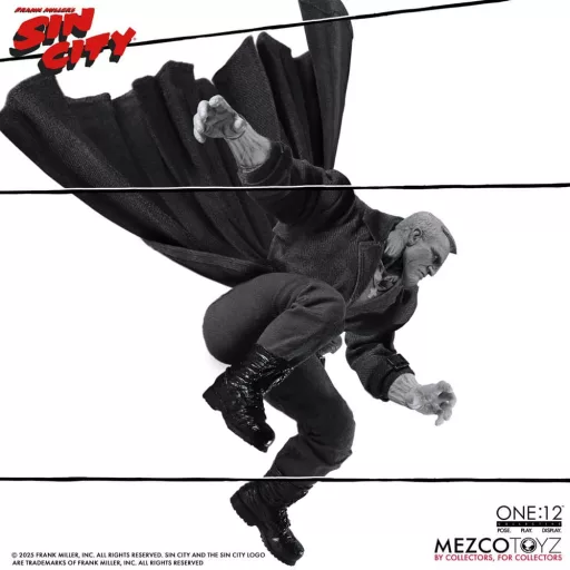 Sin City Action Figure 1/12 Marv 17 cm