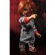 Child's Play 3 Designer Series Talking Pizza Face Chucky 38 cm