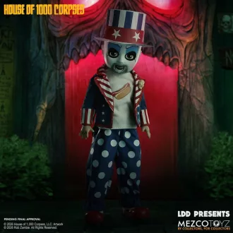   House of 1000 Corpses LDD Presents Doll Captain Spaulding 25 cm
