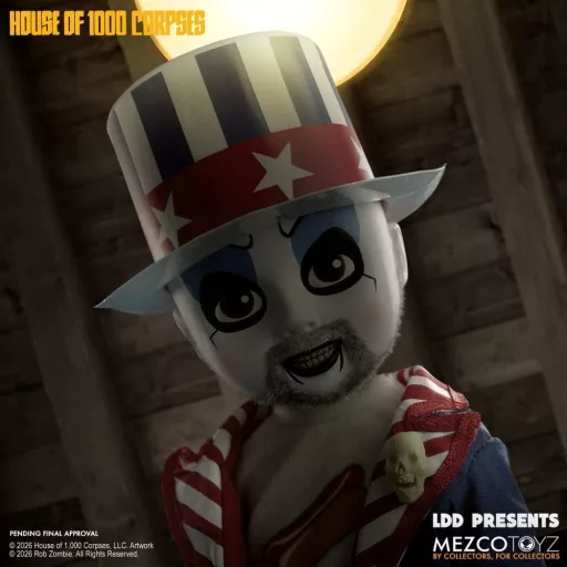 House of 1000 Corpses LDD Presents Doll Captain Spaulding 25 cm